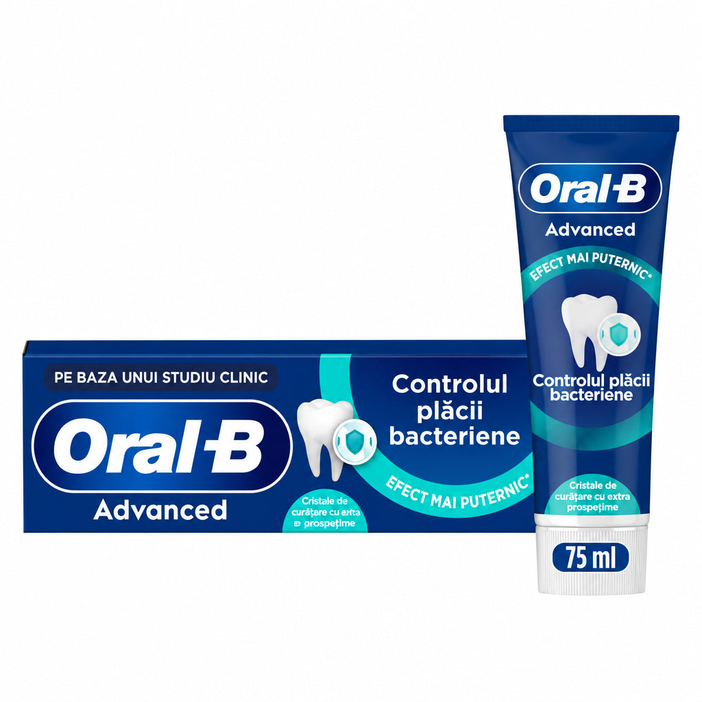 Oral-B Advanced Plaque Control 75ml - Pasta de Dinti Pentru Reducerea Placii Bacteriene