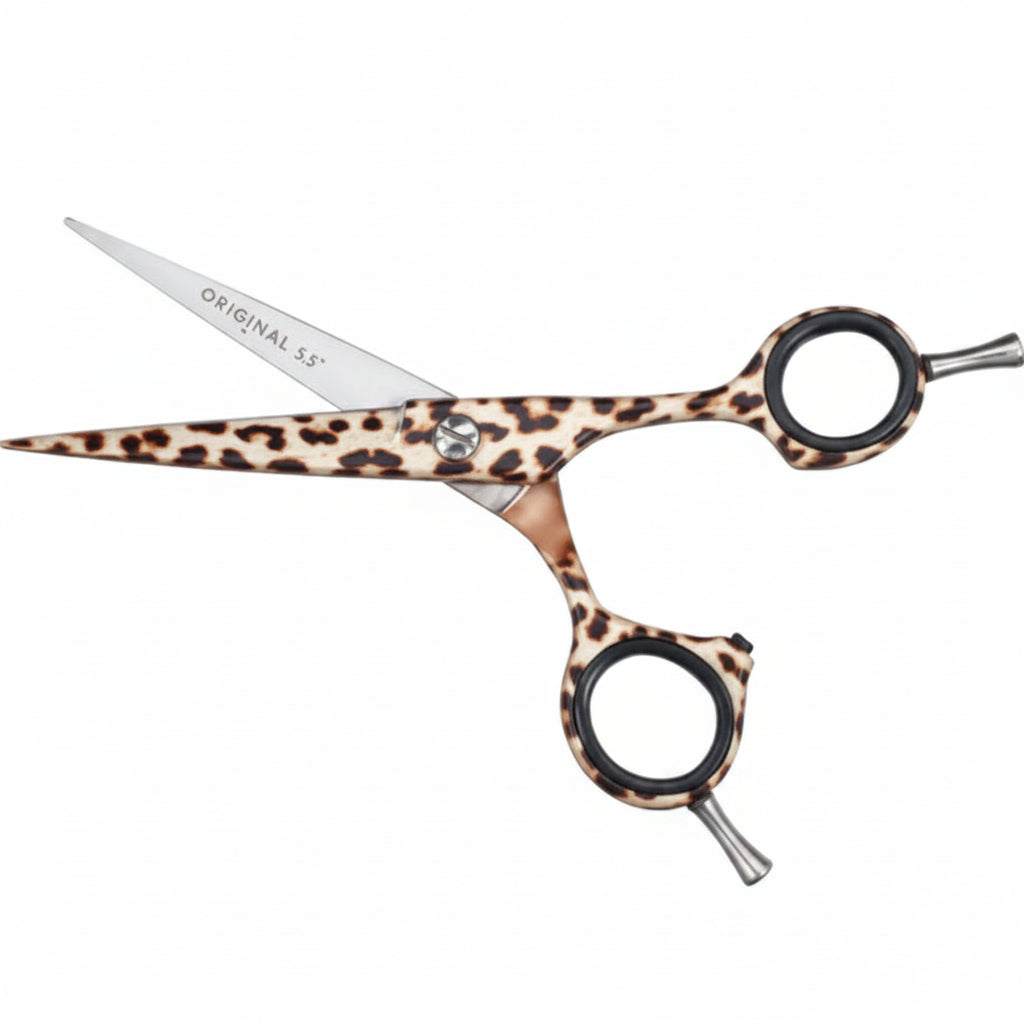 Original Best Buy Cutting Scissors 6" Leopard Ltd - Foarfeca Profesionala de Tuns