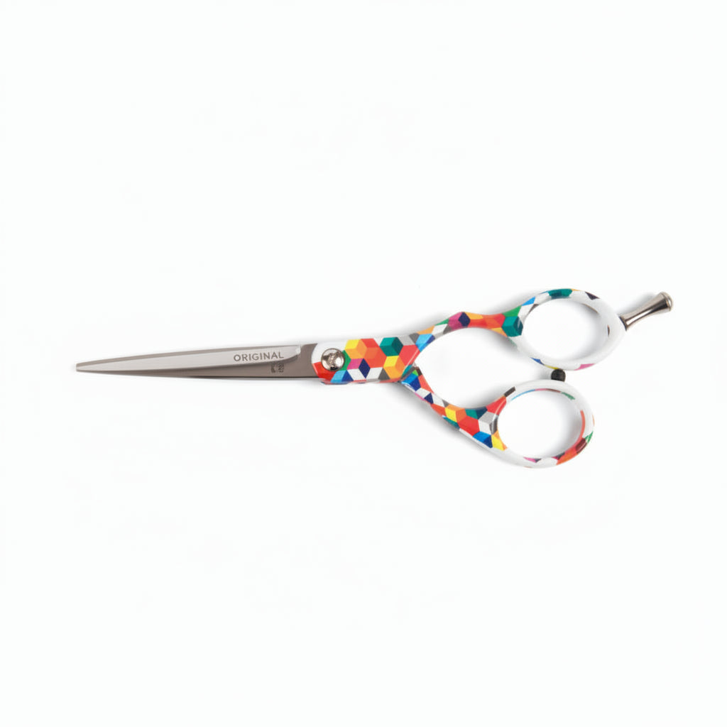 Original Best Buy Cutting Scissors Rubik 5.5 Ergonomic - Foarfeca cu Invelis Antialergic
