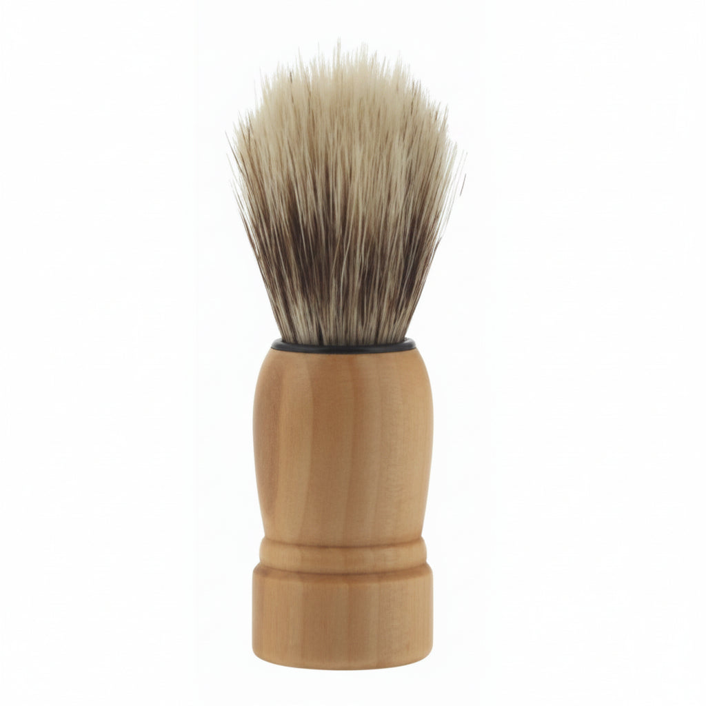 Original Best Buy Shaving Brush Beige Hog - Pamatuf de Barbierit cu Peri din Par de Porc Bej