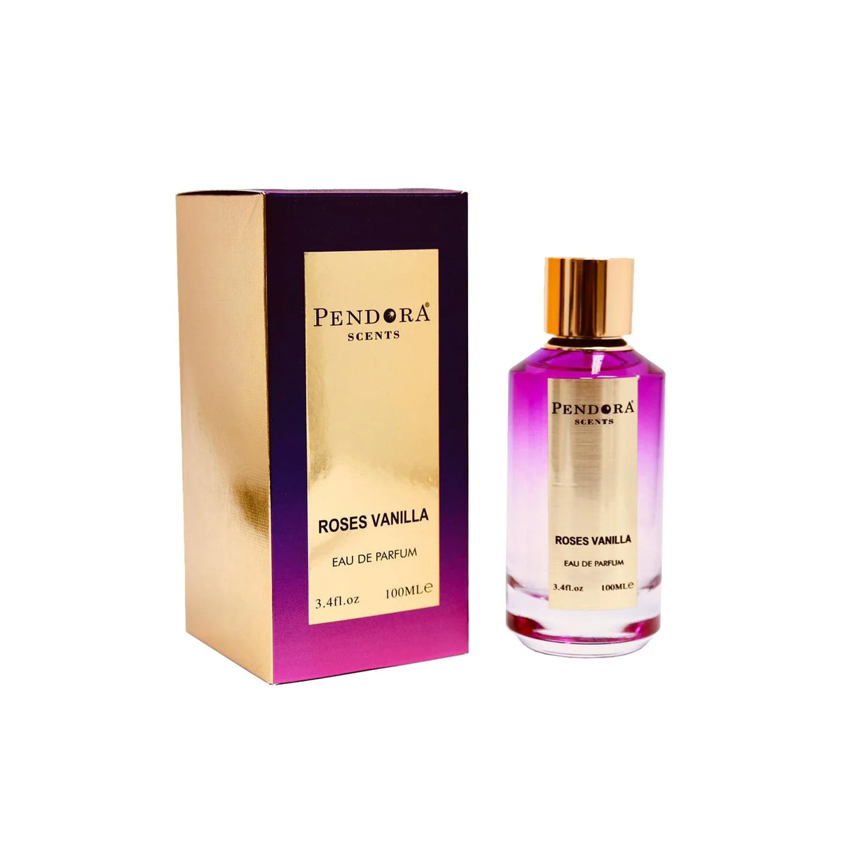 Paris Corner Pendora Scents Roses Vanilla 100ml - Apa de Parfum Pentru Femei