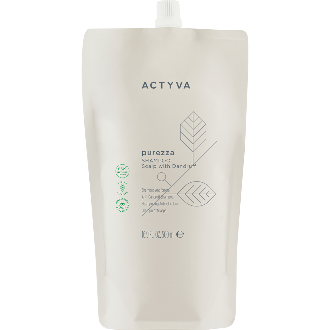 Kemon Actyva Purezza Shampoo Pouch - Sampon Pentru Purificare Scalp 500ml