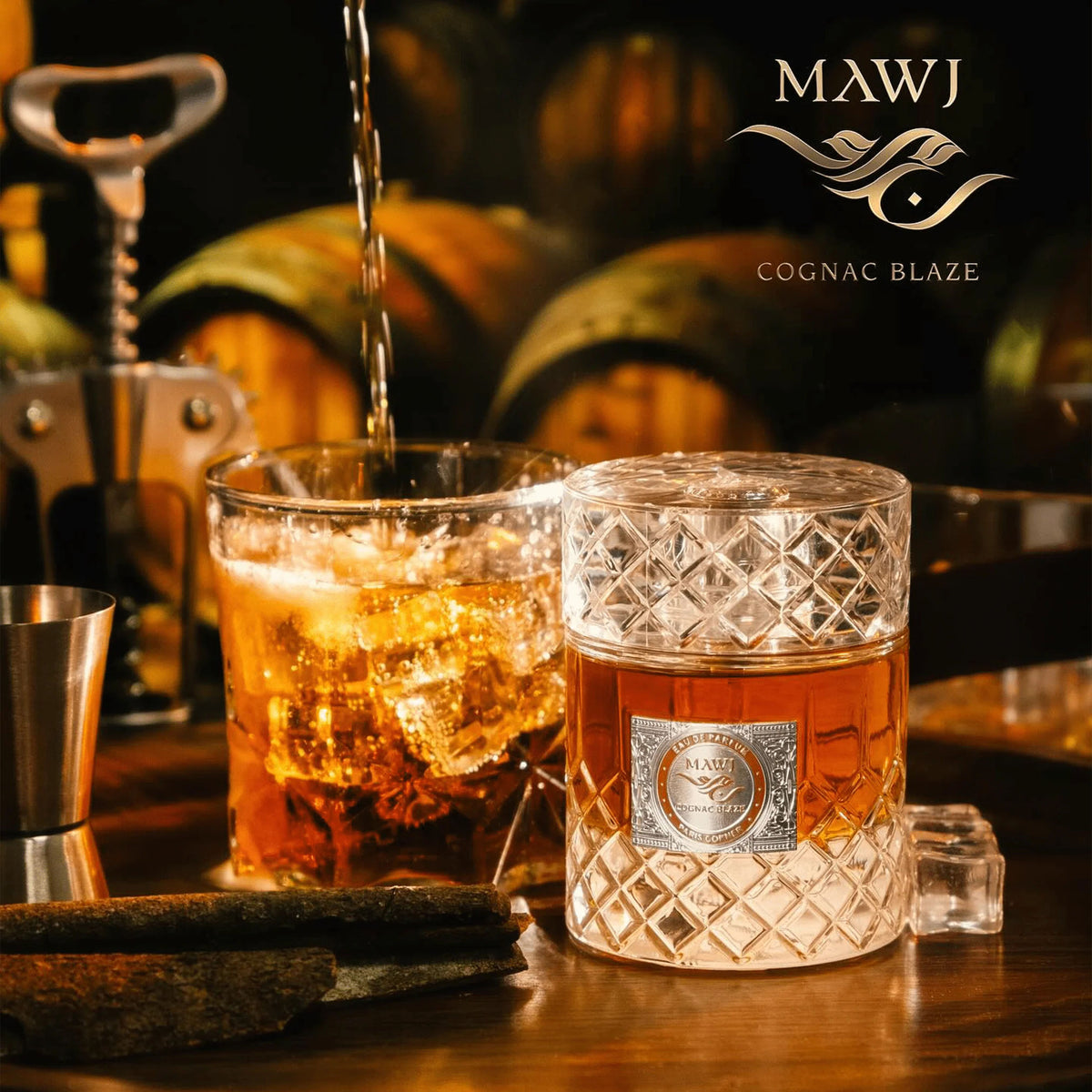 Paris Corner Mawj Cognac Blaze 100ml - Apa de Parfum Unisex