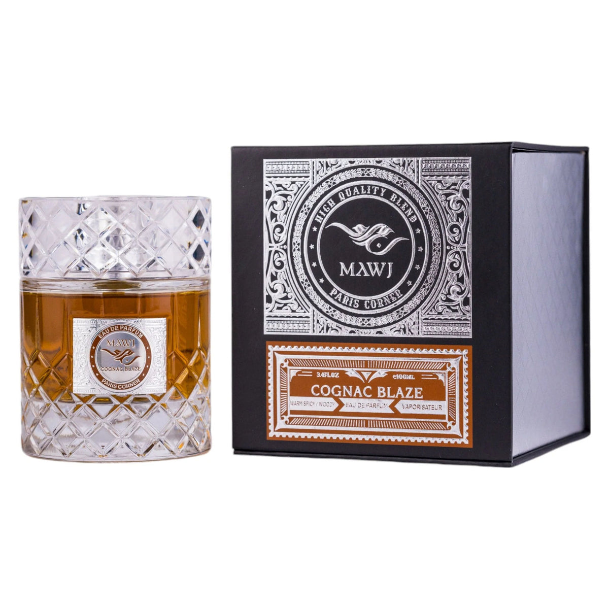 Paris Corner Mawj Cognac Blaze 100ml - Apa de Parfum Unisex