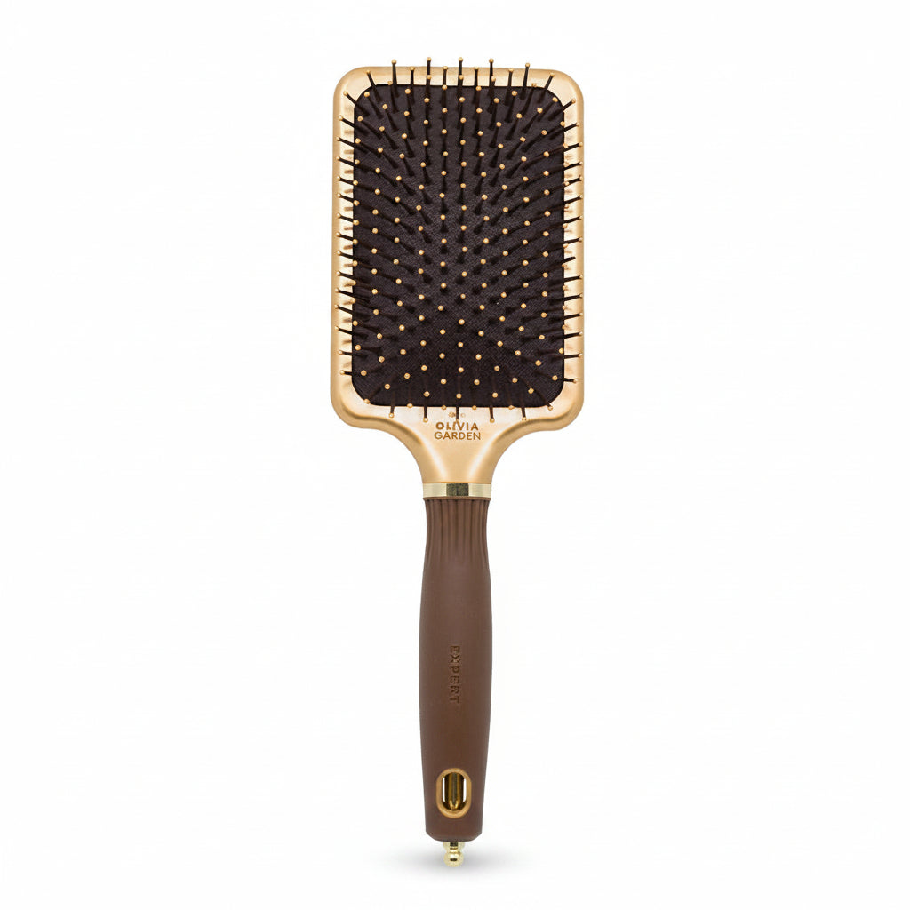 Olivia Garden Expert Care Paddle - Perie de Par Descurcare Usoara Masaj Scalp Nylon - Beauty Lounge