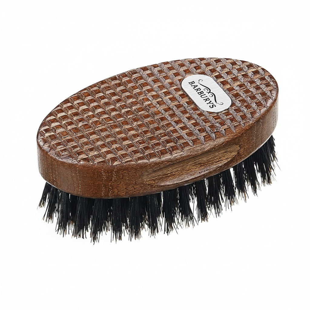 Barburys Mustache Brush Ray - Perie Profesionala Pentru Mustata