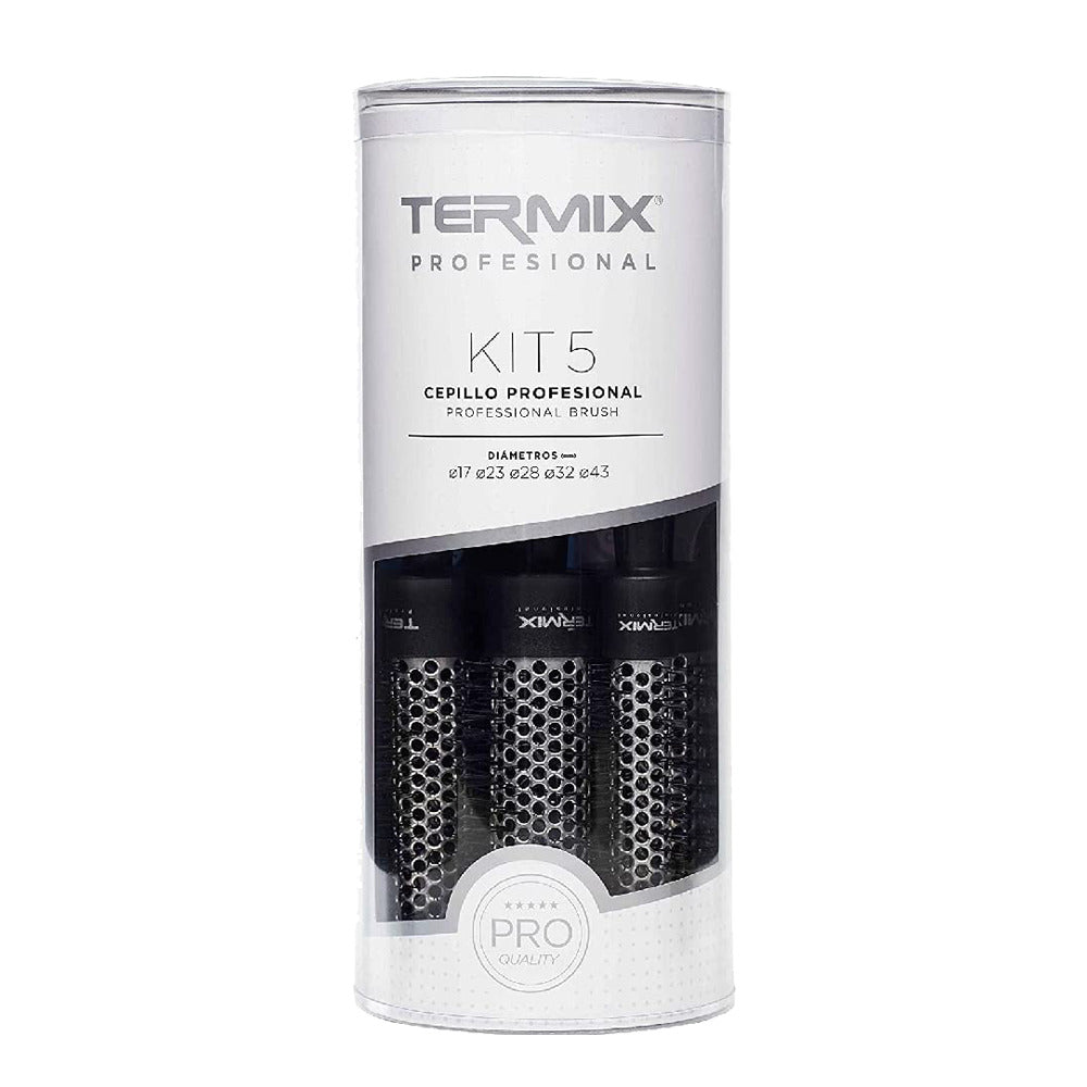 Termix Set Perii de Par Professional 5 Buc (17-43mm) - Set Profesional Pentru Styling si Volum - Beauty Lounge