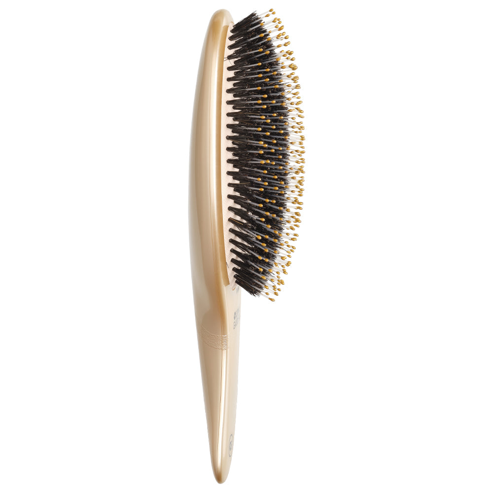 Olivia Garden Expert Care Curve Divine - Perie de Par Mistret Nailon Descurcare Aurie - Beauty Lounge