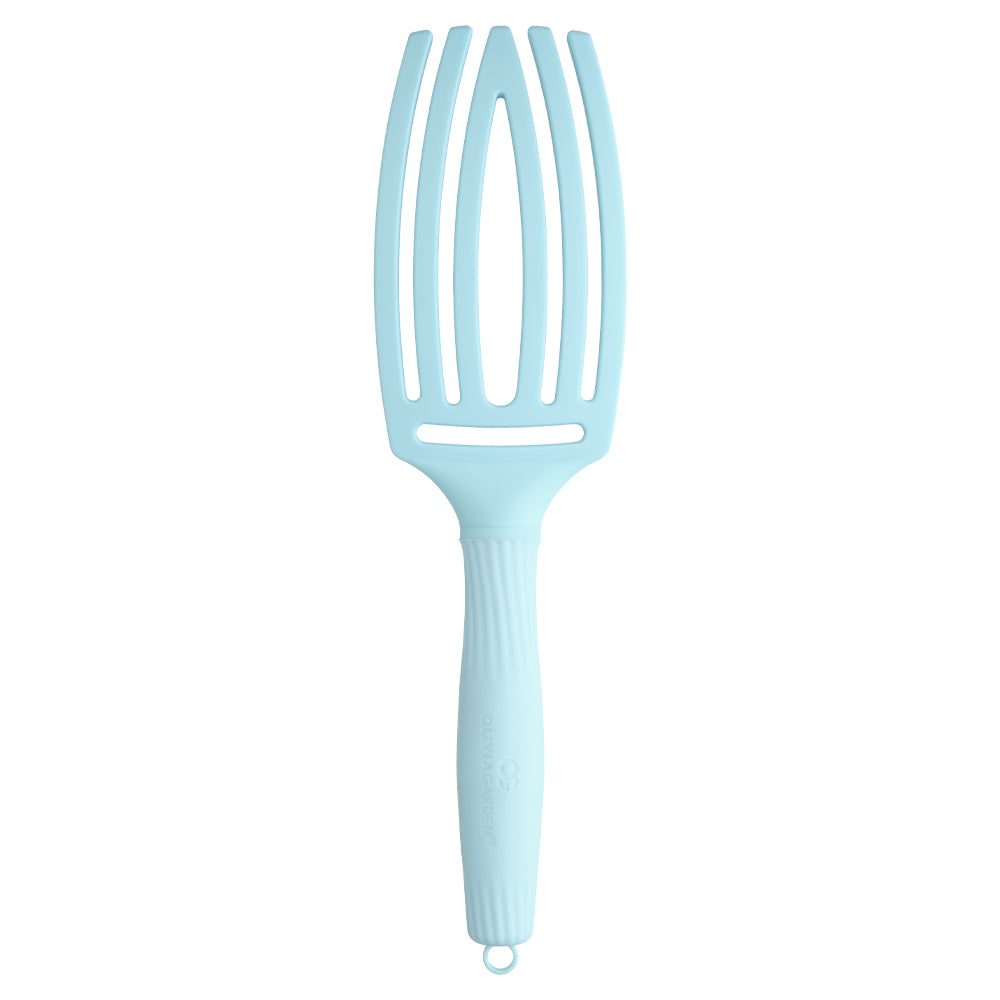 Olivia Garden Finger Brush Medium Combo Dolce Vita Blue Sky - Perie de par Paddle Descurcare - Beauty Lounge