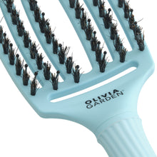 Încarcă imaginea în Galerie, Olivia Garden Finger Brush Medium Combo Dolce Vita Blue Sky - Perie de par Paddle Descurcare - Beauty Lounge
