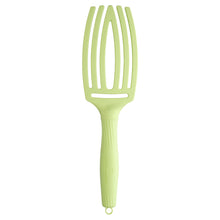 Încarcă imaginea în Galerie, Olivia Garden Finger Brush Medium Combo Dolce Vita Green Pistachio - Perie de Par Paddle Descurcare - Beauty Lounge
