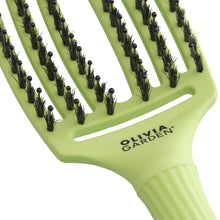 Încarcă imaginea în Galerie, Olivia Garden Finger Brush Medium Combo Dolce Vita Green Pistachio - Perie de Par Paddle Descurcare - Beauty Lounge
