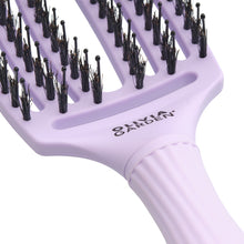 Încarcă imaginea în Galerie, Olivia Garden Finger Brush Medium Combo Lavender - Perie de Par Paddle Descurcare - Beauty Lounge
