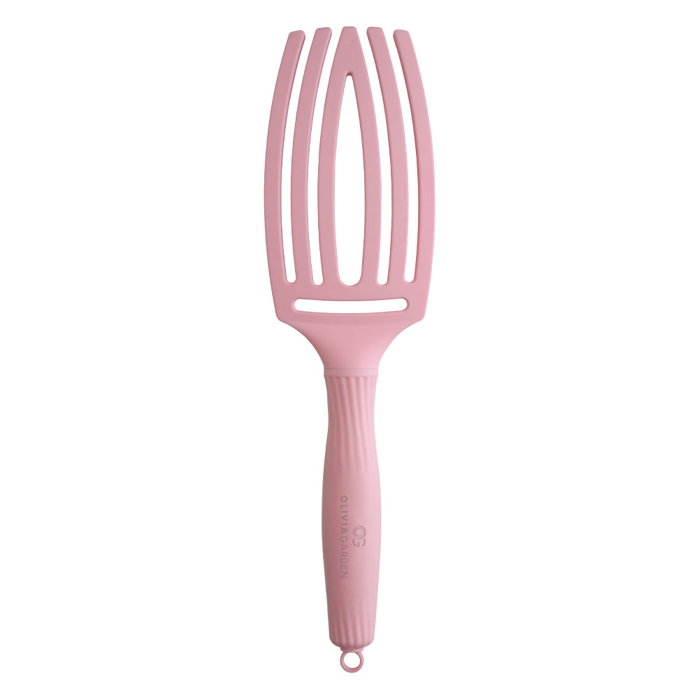 Olivia Garden Finger Brush Medium Combo ThinkPink Soft Purple - Perie de Par Paddle Descurcare - Beauty Lounge
