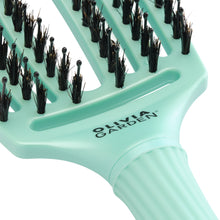 Încarcă imaginea în Galerie, Olivia Garden Finger Brush Medium Combo Verde Arctic - Perie de Par Paddle Descurcare - Beauty Lounge
