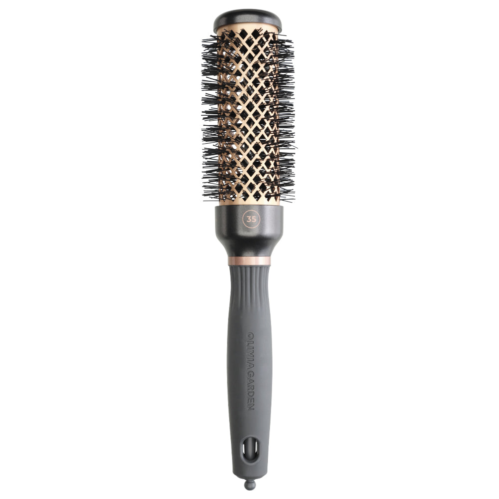 Olivia Garden Expert Blowout Heat 35mm - Perie de Par Profesionala Volum si Stralucire - Beauty Lounge