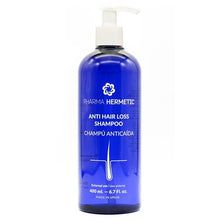 Încarcă imaginea în Galerie, Pharma Hermetic Anti Hair Loss Blue Shampoo - Sampon Impotriva Caderii Parului 400ml - Beauty Lounge
