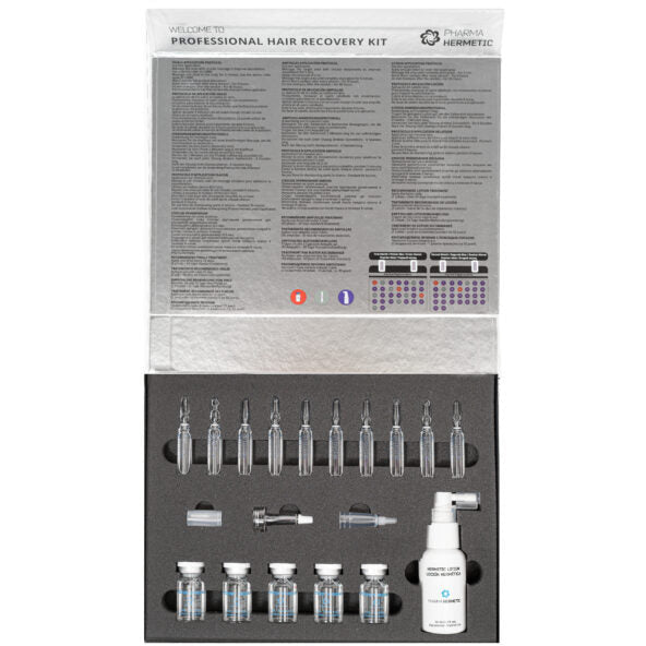 Pharma Hermetic Professional Silver Kit Program - Pachet Complet de Regenerare a Parului