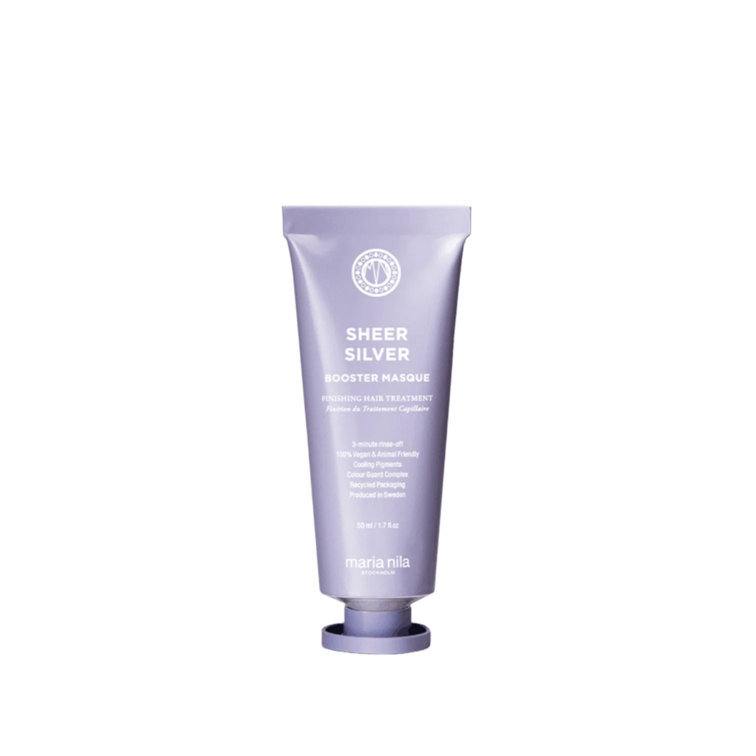 Maria Nila Sheer Silver Booster Masque - Masca Pentru Neutralizarea Tonurilor de Galben 50ml