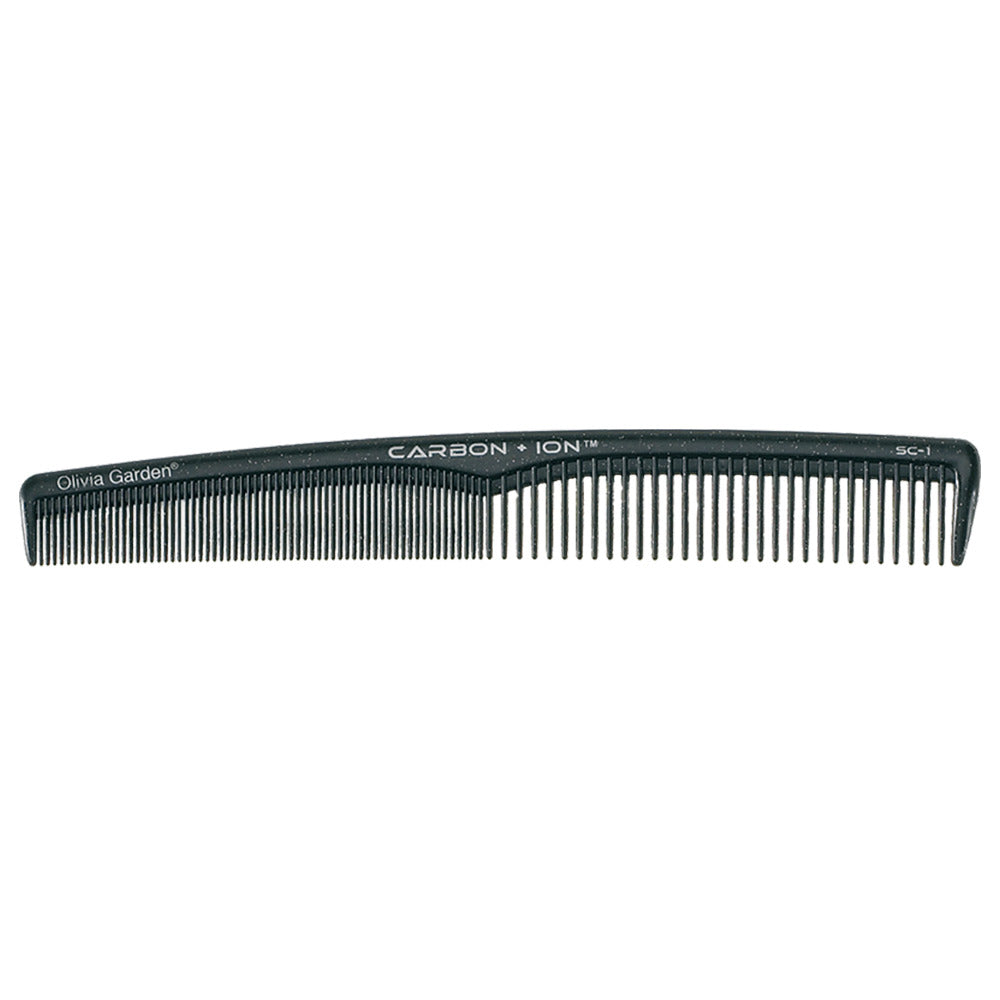 Olivia Garden Carbon SC-1 - Pieptene Profesional Carbon Turmalina Pentru Par Scurt si Styling - Beauty Lounge