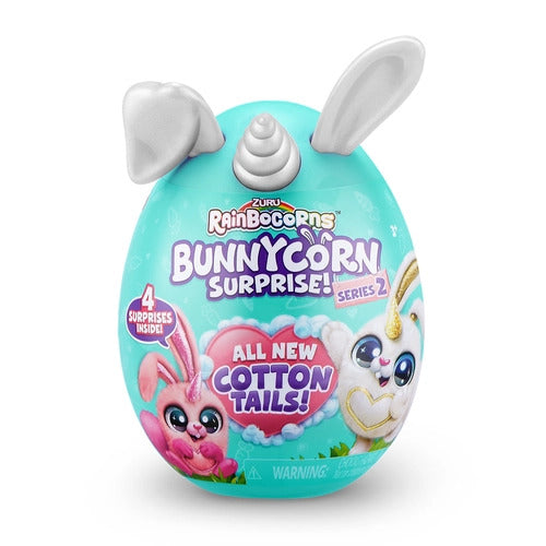 Rainbocorns Jucarie de Plus Iepurasul S2 - Ou Surpriza Plus Squishy de Colectie