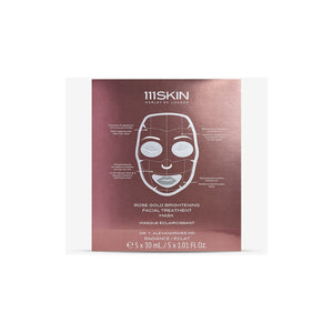 111SKIN Rose Gold Brightening Facial Treatment Mask Boxed - Masti Faciale 5 x 30ml