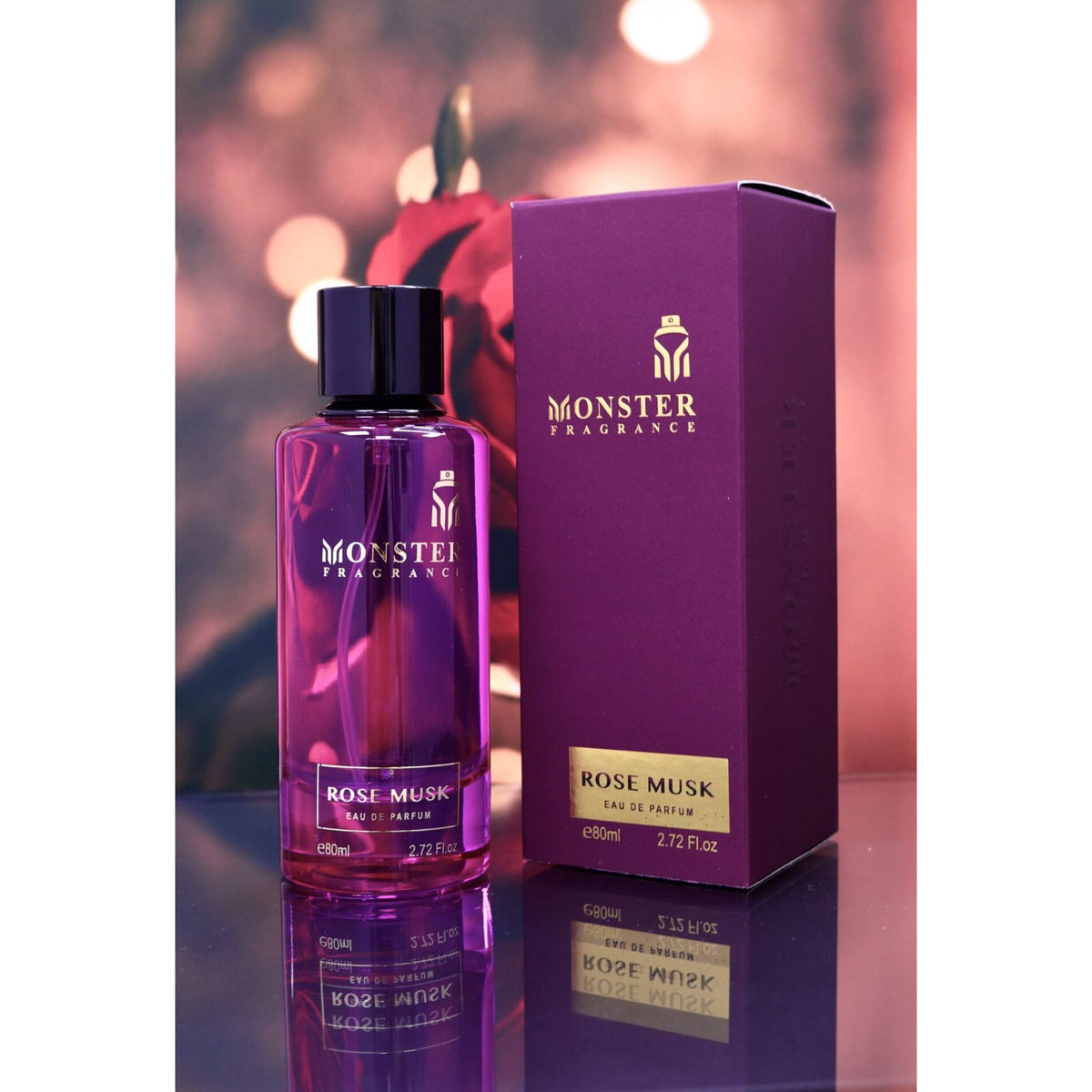 Paris Corner Monster Rose Musk 80ml - Apa de Parfum Unisex