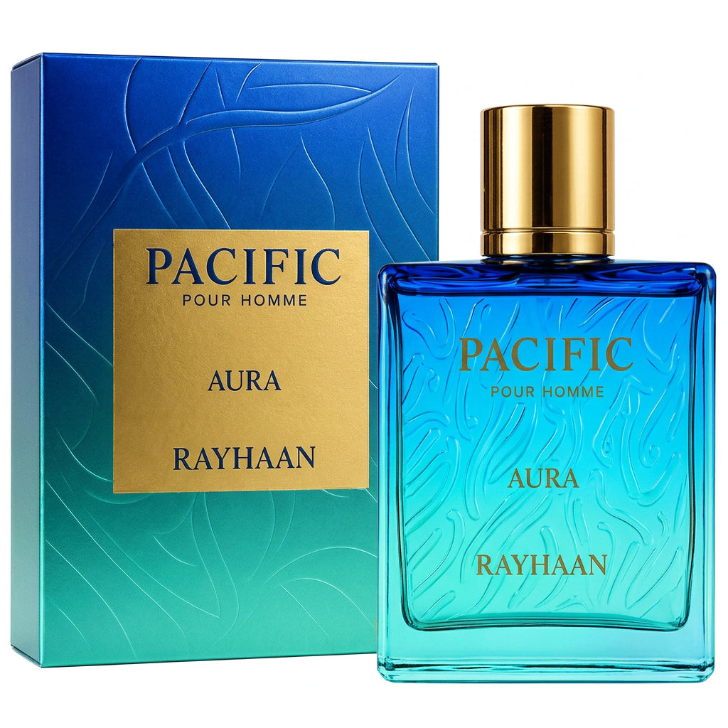 Rayhaan Pacific Aura 100ml - Apa de Parfum Pentru Barbati