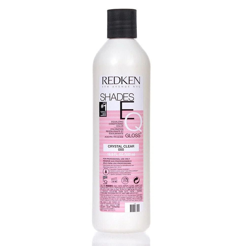 Redken Shades EQ Gloss Crystal Clear 500ml - Colorant demi-permanent - Beauty Lounge