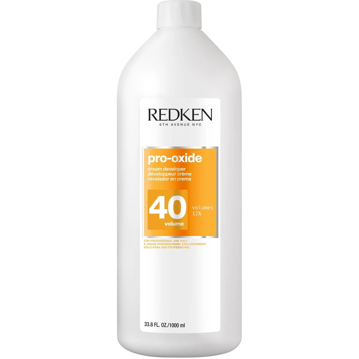 Redken Pro-Oxide Cream Developer 40 Volume 1000ml - Oxidant Profesional