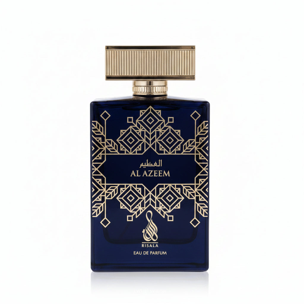 Risala Al Azeem 110ml un parfum oriental bogat dominat de oud si note luxoase cu o aura sofisticata
