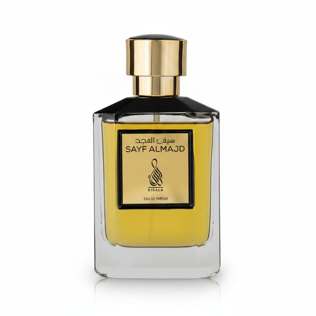 Risala Sayf Almajd 105ml apa de parfum unisex un parfum fresh si energic cu vibe marin si curat ideal pentru zilele calduroase si stil sportiv