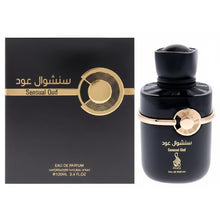 Încarcă imaginea în Galerie, Risala Sensual Oud 100ml apa de parfum unisex un parfum intens si seducator cu oud si accente dulci lemnoase
