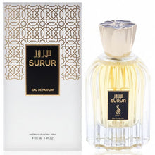 Încarcă imaginea în Galerie, Risala Surur 100ml apa de parfum unisex un parfum fructat dulce luminos si atragator cu o tenta exotica si persistenta
