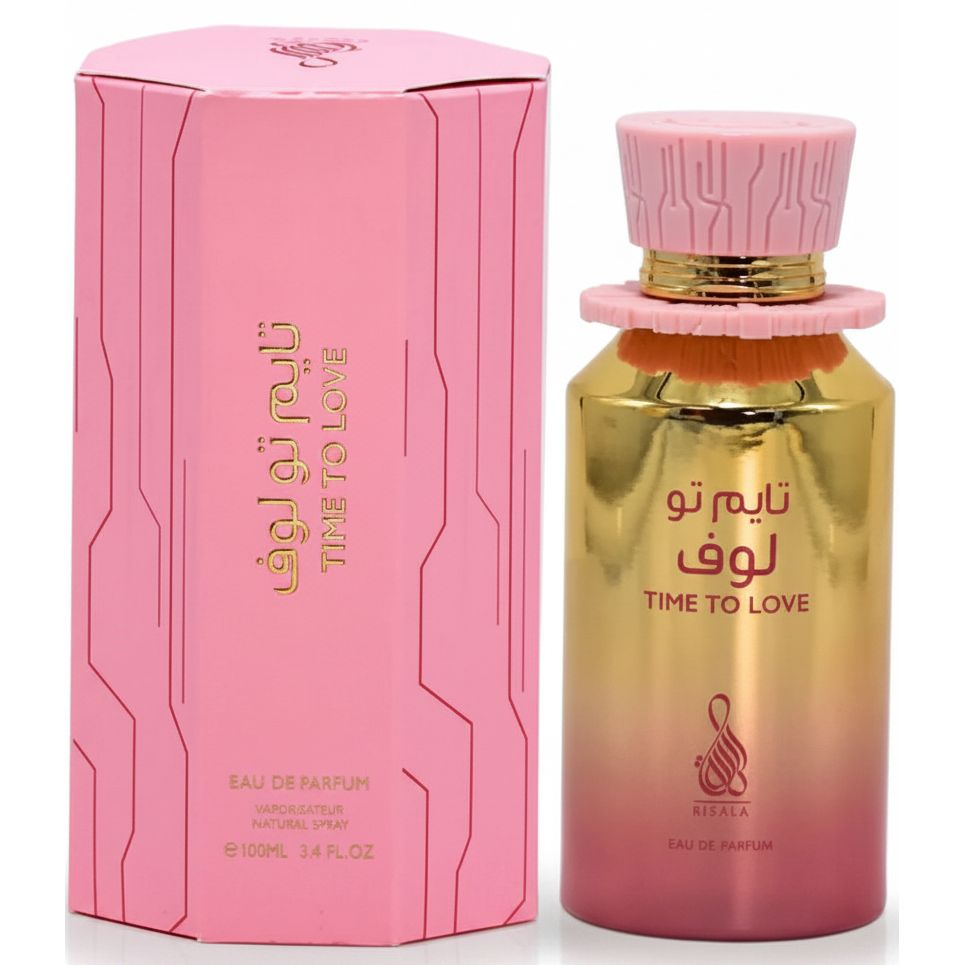 Risala Time To Love 100ml apa de parfum pentru femei dulce si romantic cu accente florale si cremoase ideal pentru momente speciale