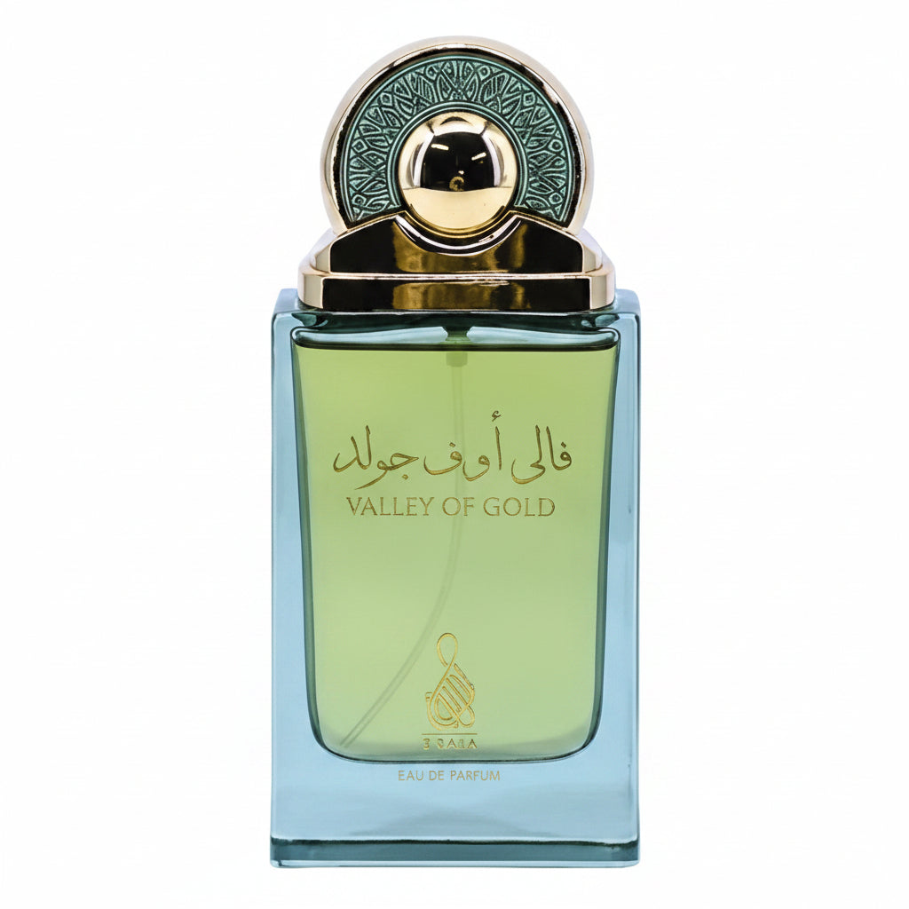 Risala Valley Of Gold 100ml apa de parfum unisex luxos si cald cu note orientale dulci si persistente