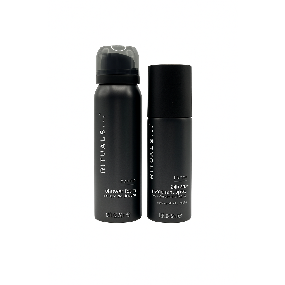 Rituals The Ritual of Homme Bestselling Duo Set - Spuma de Dus 50ml + Anti-Perspirant 50ml