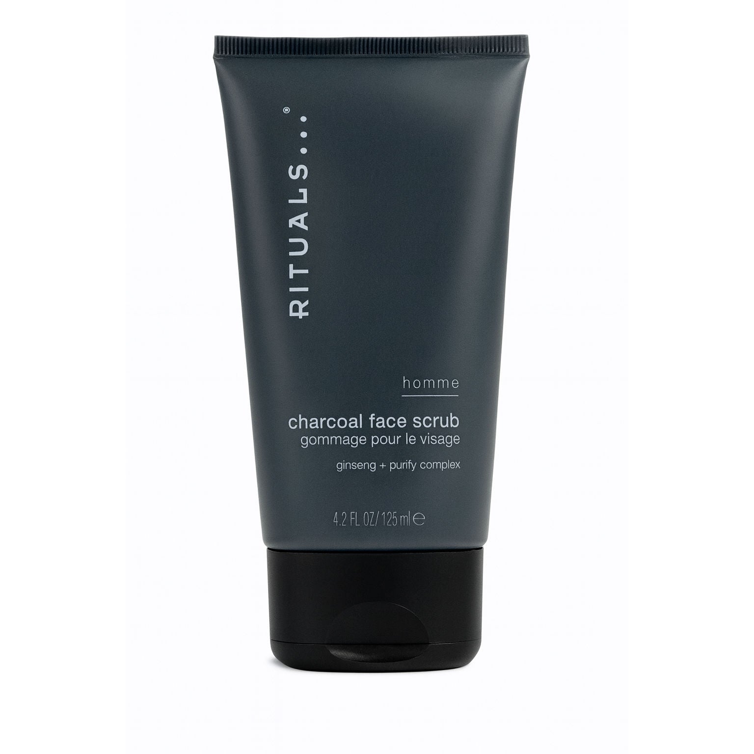 Rituals Homme Charcoal Face Scrub 125ml - Exfoliant de Fata Pentru Barbati cu Carbune