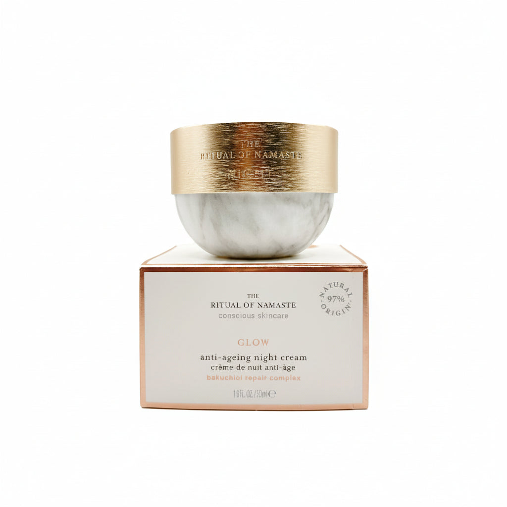 Rituals of Namaste Glow Anti-Ageing Night Cream Refill 50ml - Rezerva Pentru Crema Antrid