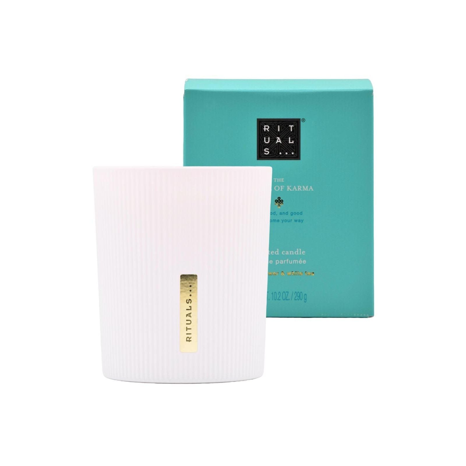 Rituals The Ritual of Karma Scented Candle 290G - Lumanare Parfumata cu Lotus si Ceai