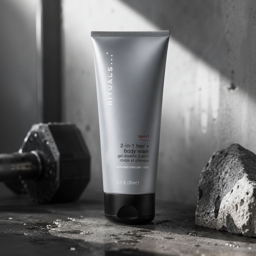 Rituals of Homme Sport Hair and Body Wash 200ml - Gel de Dus 2in1