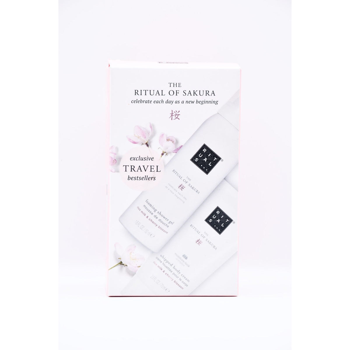 Rituals The Ritual of Sakura Set Trial - Set de Voiaj Spuma de Dus 50ml + Crema de Corp 70ml