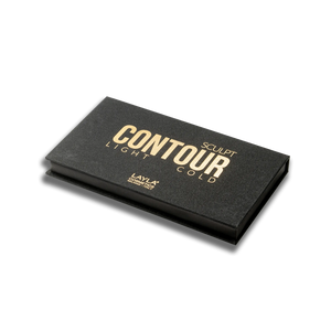 Layla Cosmetics Sculpt Contour Light Cold - Paleta pentru Contur in Nuante Reci