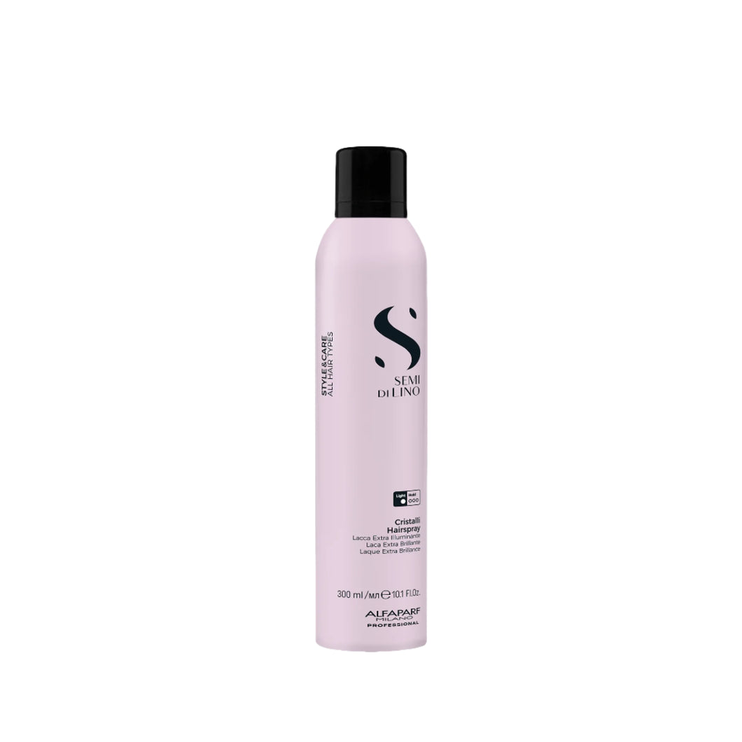 Alfaparf Milano Semi di Lino Style Cristalli Hairspray - Fixativ cu Fixare Usoara 300ml