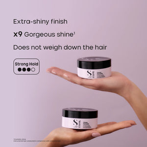 Alfaparf Milano Semi di Lino Style Glossy Pomade - Ceara de Par Fixare Puternica 90ml