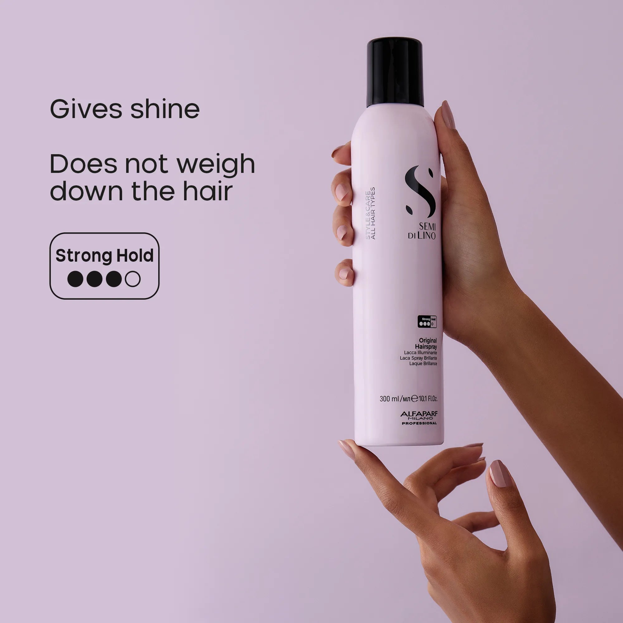 Alfaparf Milano Semi di Lino Style Original Hairspray 300ml - Fixativ Puternic