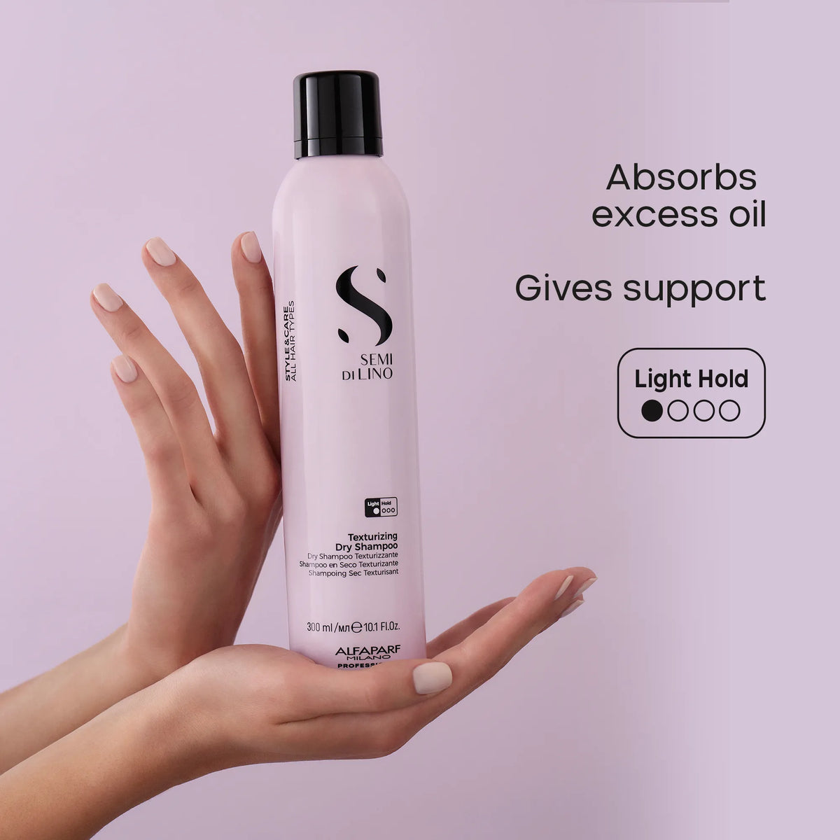 Alfaparf Milano Semi di Lino Style Texturizing Dry Shampoo 300ml - Sampon Uscat