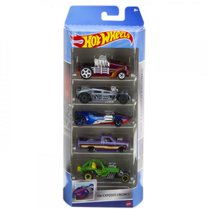 Hot Wheels Set 5 Masini Exposed Engines