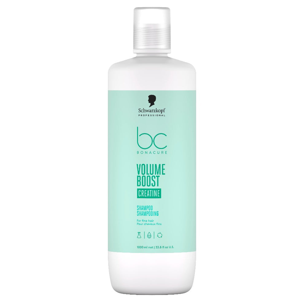 Schwarzkopf Professional BC Volume Boost 1000ml - Sampon cu Cheratina Pentru Par Fin