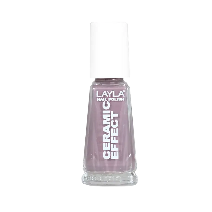 Layla Cosmetics Nail Polish Ceramic Effect N.12 Elegant Mud - Lac de Unghii Clasic - Beauty Lounge
